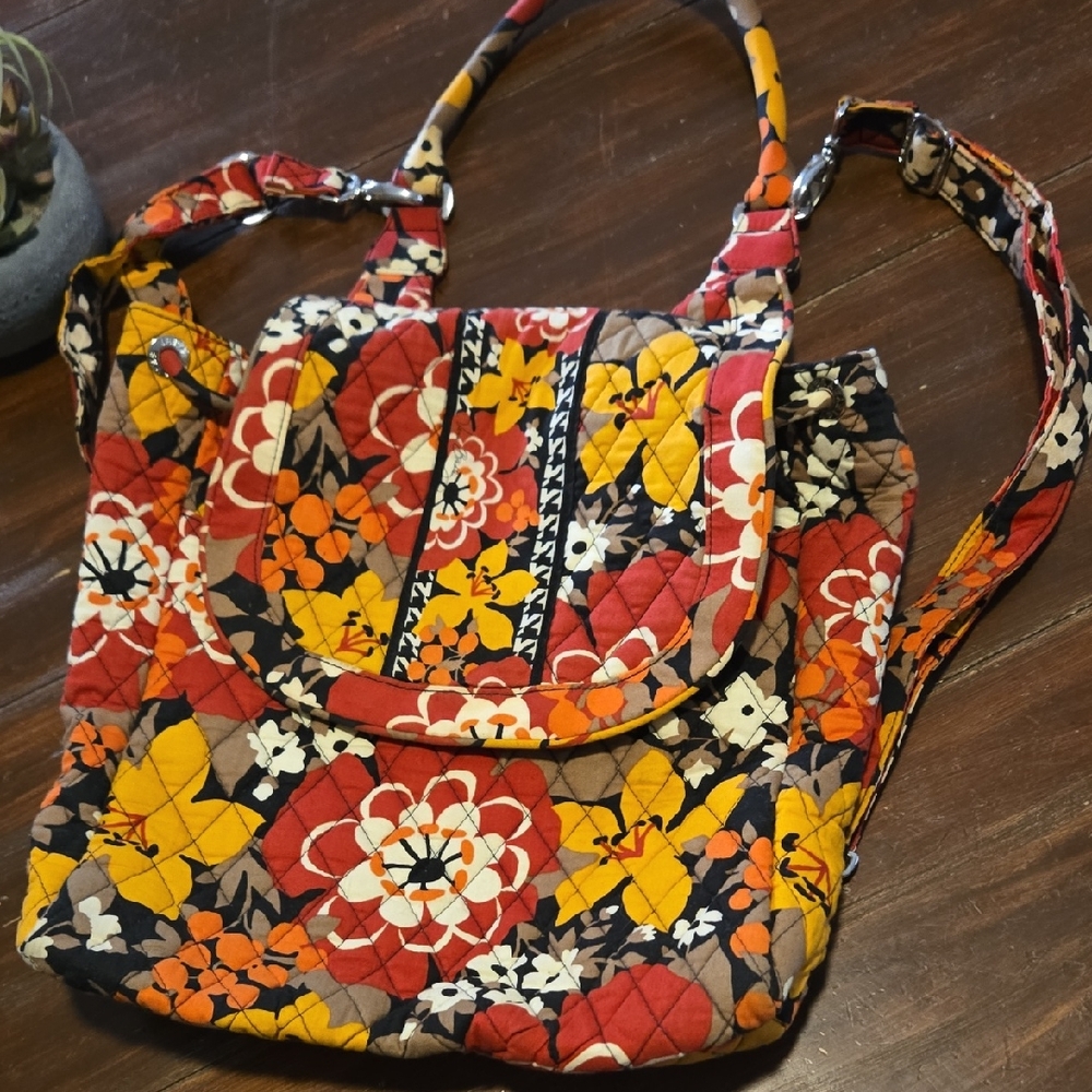 Vera Bradley Floral Quilted Women's Bag - Multicolor (Bin18)